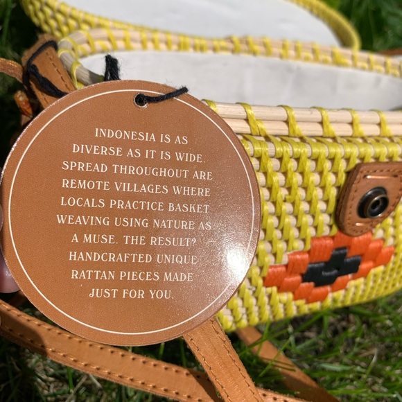 ✨Handmade new boho rattan bag wicker purse - Picture 6 of 6